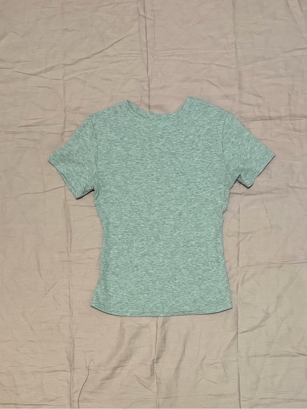 Grey Baby Tee Size-S